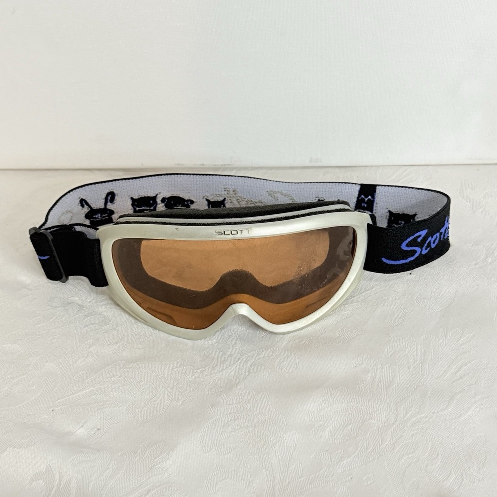 Scott Unisex Googles with Amberâ Lens (Animal Themed)